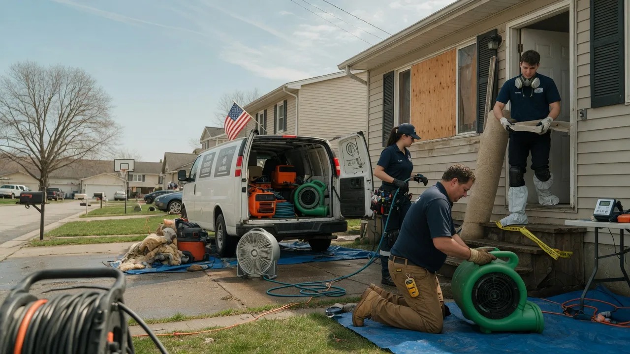 Water Damage Restoration in Oakland, MS near me
